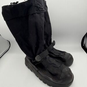 NEOS Overshoe Boots Unisex Sz S Black Waterproof Snow Rain Winter Gear